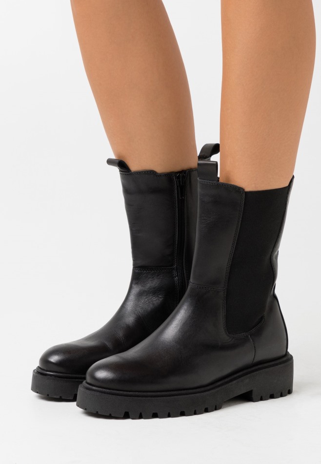 Bottes à Plateforme Gabor Noir | Exclusif